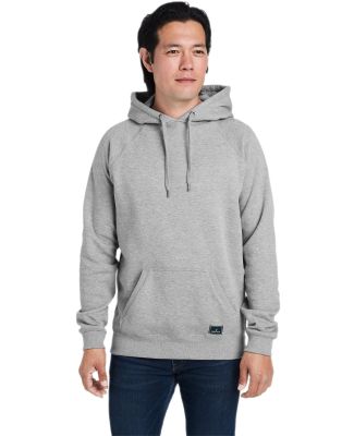 Nautica N17199 Anchor Fleece Hooded Sweatshirt in Oxford heather