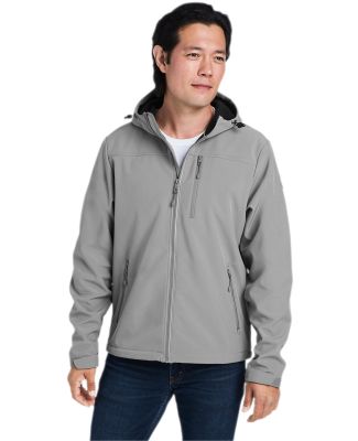 Nautica N17789 Wavestorm Hooded Soft Shell Jacket in Graphite