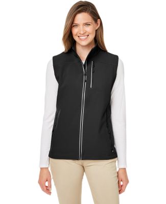 Nautica N17908 Women's Wavestorm Soft Shell Vest in Black