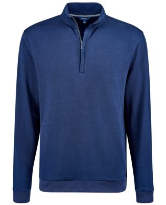 Nautica N18090 Explorer Fleece Quarter-Zip in Navy