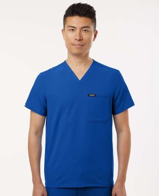 Jaanuu M10001 Holmes Everyday 1-Pocket Scrub V-Nec in Royal blue