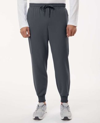 Jaanuu M20002 Osmo 8-Pocket Scrub Joggers in Carbon grey