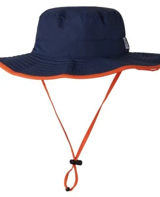 The Game Hats GB400 Ultralight Booney in Navy/ orange