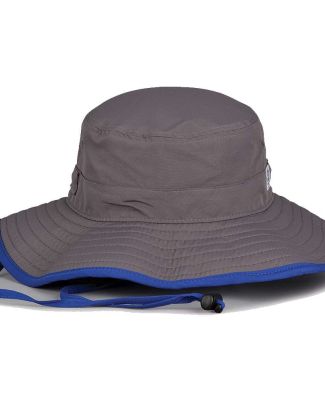 The Game Hats GB400 Ultralight Booney in Dark grey/ royal
