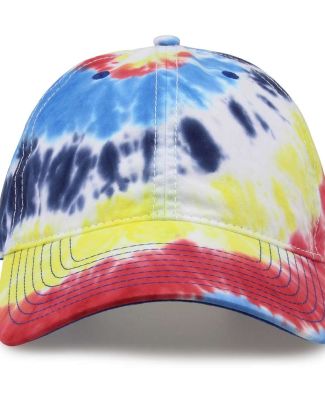 The Game Hats GB482 Tie-Dyed Twill Cap in Rainbow