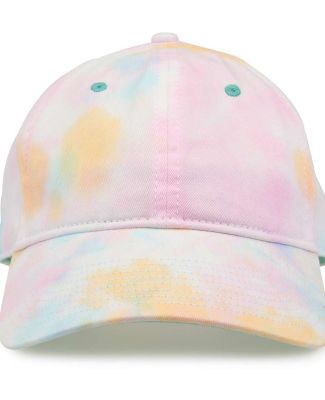 The Game Hats GB482 Tie-Dyed Twill Cap in Sorbet