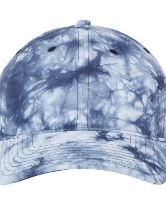 The Game Hats GB482 Tie-Dyed Twill Cap in Navy tonal