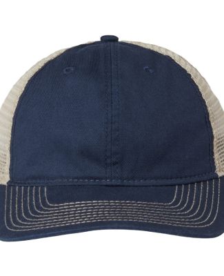 The Game Hats GB880 Soft Trucker Cap in Navy/ khaki
