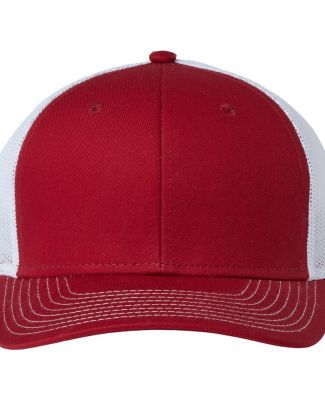 The Game Hats GB452E Everyday Trucker Cap in Cardinal/ white