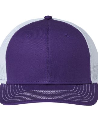 The Game Hats GB452E Everyday Trucker Cap in Purple/ white