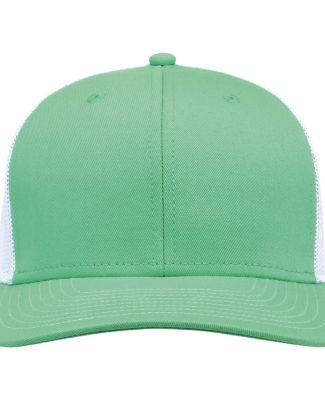 The Game Hats GB452E Everyday Trucker Cap in Light green/ white