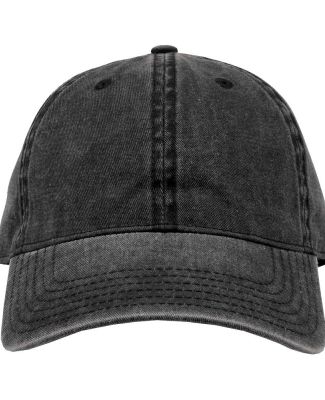The Game Hats GB465 Pigment-Dyed Cap in Black