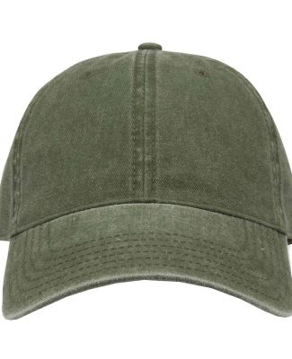 The Game Hats GB465 Pigment-Dyed Cap in Light olive green