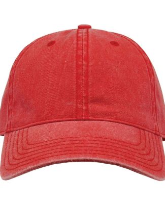 The Game Hats GB465 Pigment-Dyed Cap in Red