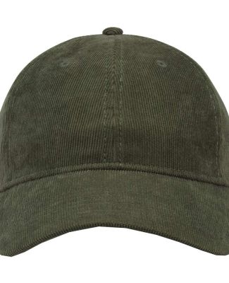 The Game Hats GB568 Relaxed Corduroy Cap in Light olive green