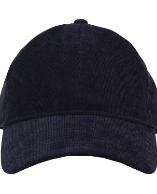 The Game Hats GB568 Relaxed Corduroy Cap in Navy