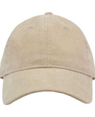 The Game Hats GB568 Relaxed Corduroy Cap in Stone