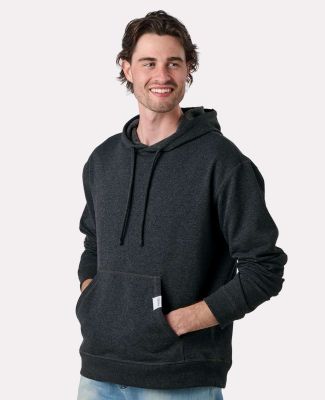 Recover RC1093 Fleece Hooded Sweatshirt in Charcoal