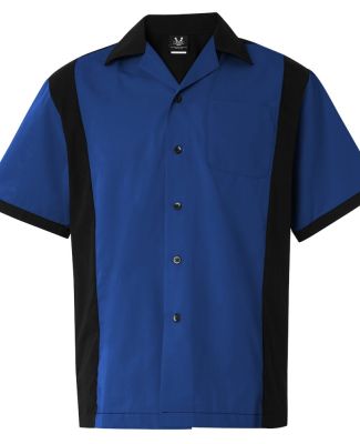 Hilton HP2243 Cruiser Bowling Shirt in Royal