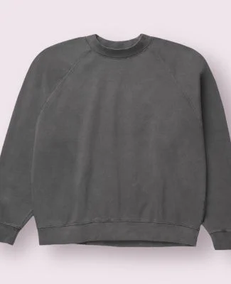 Teestyled TS14003FT  | DIAMOND SWEATSHIRTS in Pigment dyed black