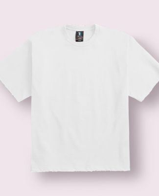 Teestyled TS9000BX  | HAND DISTRESSED BOXY TEE in Distressed white