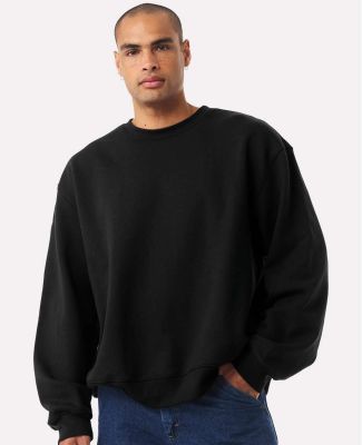 Bella+Canvas 4711 Unisex 10oz Crewneck Sweatshirt in Black