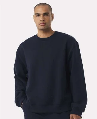 Bella+Canvas 4711 Unisex 10oz Crewneck Sweatshirt in Navy