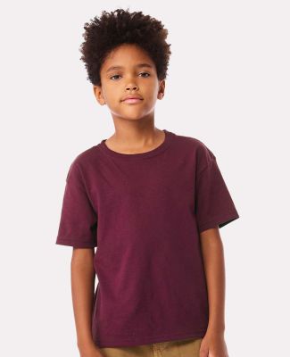 Bella+Canvas 3010Y Youth 6oz Heavyweight T-Shirt in Maroon
