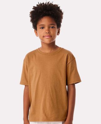 Bella+Canvas 3010Y Youth 6oz Heavyweight T-Shirt in Toast