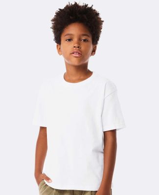 Bella+Canvas 3010Y Youth 6oz Heavyweight T-Shirt in White