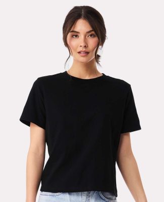 Bella+Canvas 6110 Ladies' 6oz Heavyweight T-Shirt in Black