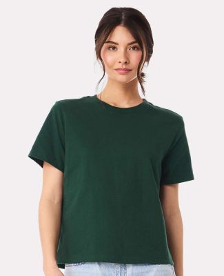 Bella+Canvas 6110 Ladies' 6oz Heavyweight T-Shirt in Forest