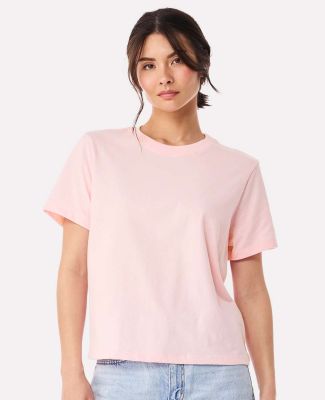 Bella+Canvas 6110 Ladies' 6oz Heavyweight T-Shirt in Soft pink