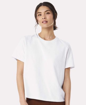 Bella+Canvas 6110 Ladies' 6oz Heavyweight T-Shirt in White