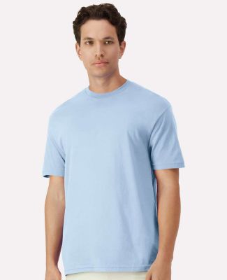 Gildan 3000 Unisex Light Cotton T-Shirt in Light blue