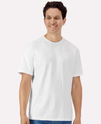 Gildan 3000 Unisex Light Cotton T-Shirt in White