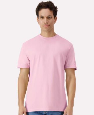 Gildan 3000 Unisex Light Cotton T-Shirt in Light pink