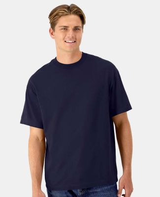 Hanes 5180R Beefy-T® Retro Street T-Shirt in Athletic navy
