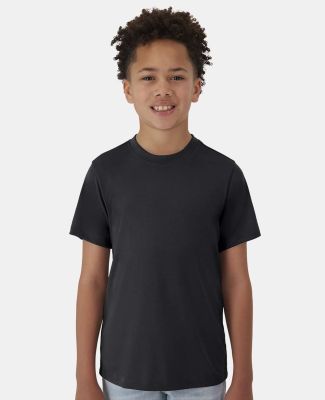 Hanes 484Y Cool DRI® Youth Cotton Touch T-Shirt in Black