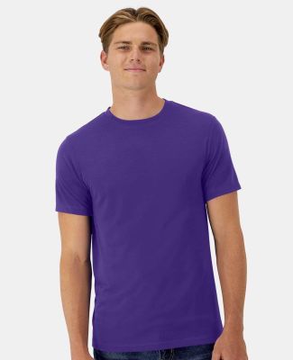 Hanes 4873 Cool DRI® Cotton Touch T-Shirt in Athletic purple