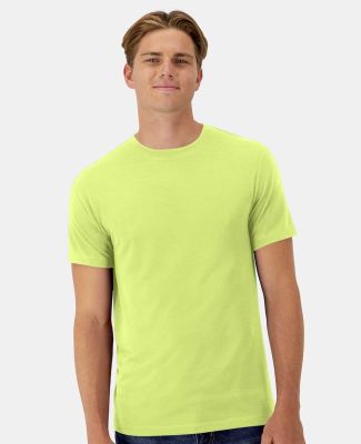 Hanes 4873 Cool DRI® Cotton Touch T-Shirt in Safety green