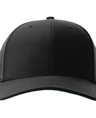 Richardson Hats 512 Surge Snapback Cap in Black