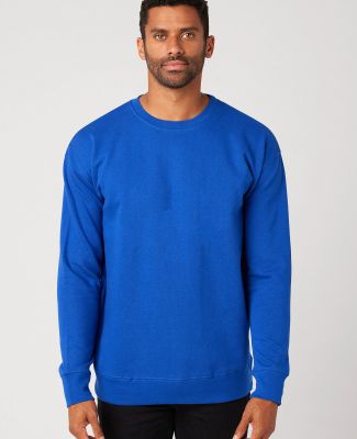 Cotton Heritage M2460 Lightweight Fleece Crewneck in Team royal