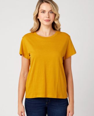 Cotton Heritage W1225 Boyfriend Tee in Old gold