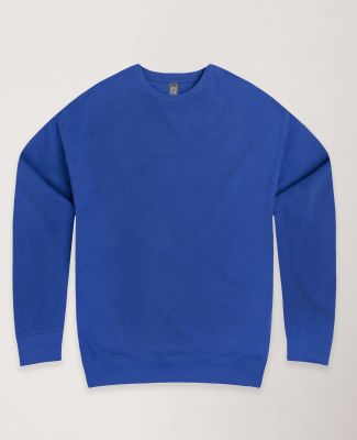 Cotton Heritage Y2460 Youth Crew Neck Fleece in Team royal