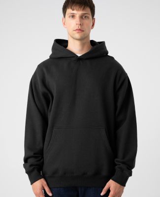 Cotton Heritage M2635 Men's Box Hoodie in Black