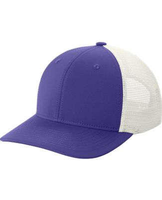 Sport Tek STC46 in Purple/wh