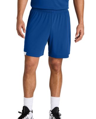 Sport Tek ST442 Sport-Tek Club 7  Short in Try/white