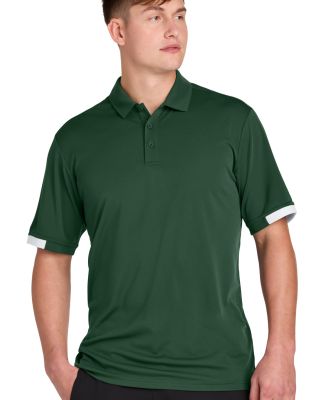 Sport Tek ST444 Sport-Tek Club Colorblock Polo in Frgn/white