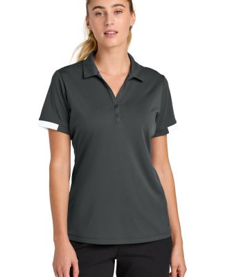 Sport Tek LST444 Sport-Tek Women's Club Colorblock in Irgy/white